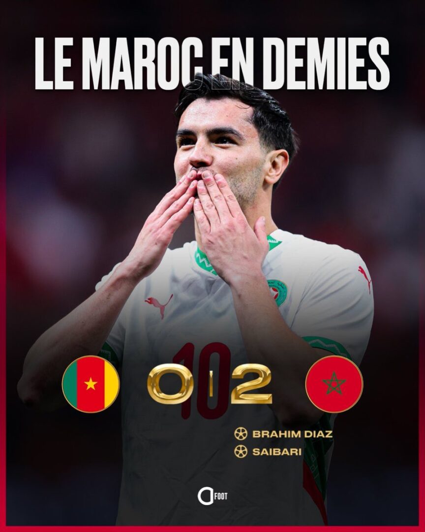 brahim diaz propulse le maroc en demi-finales de la can grâce à une performance exceptionnelle.